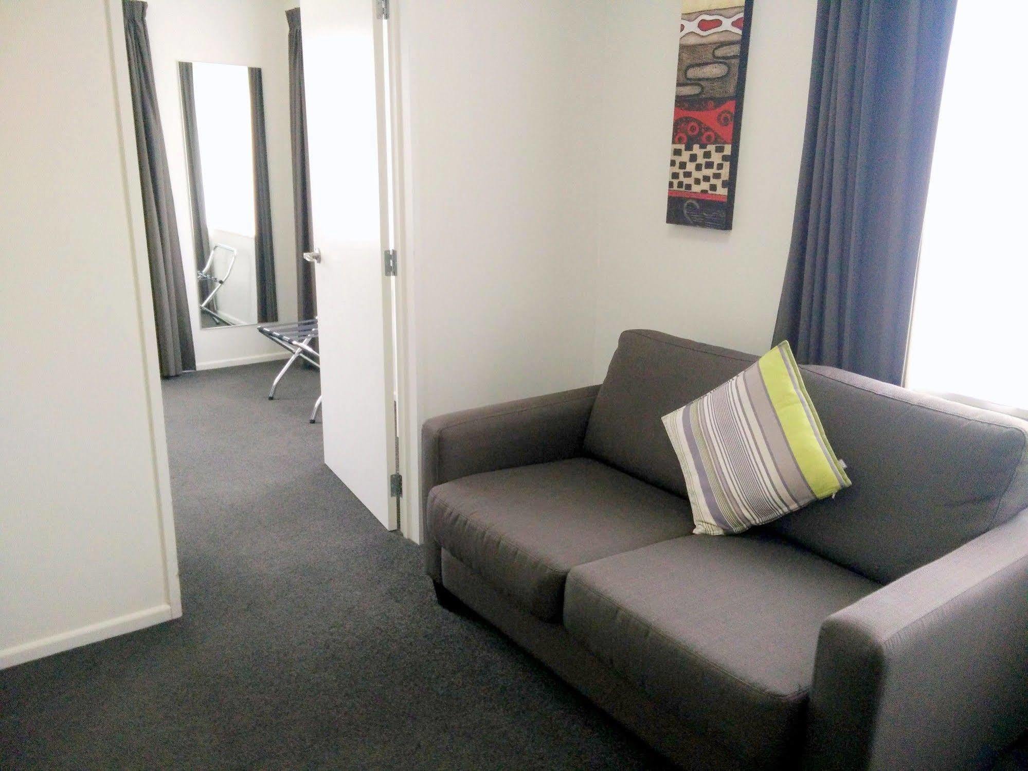 Airport Palms Motel Christchurch Exterior foto