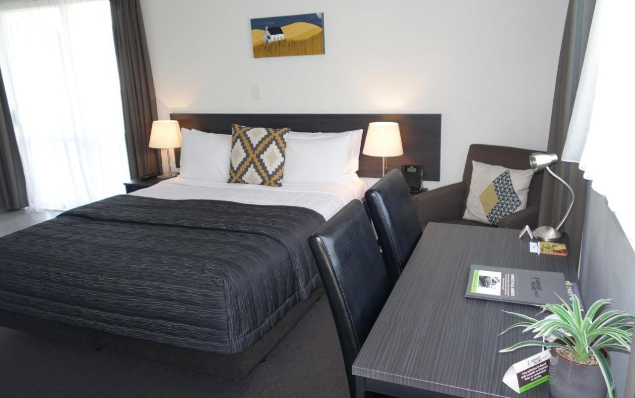 Airport Palms Motel Christchurch Exterior foto